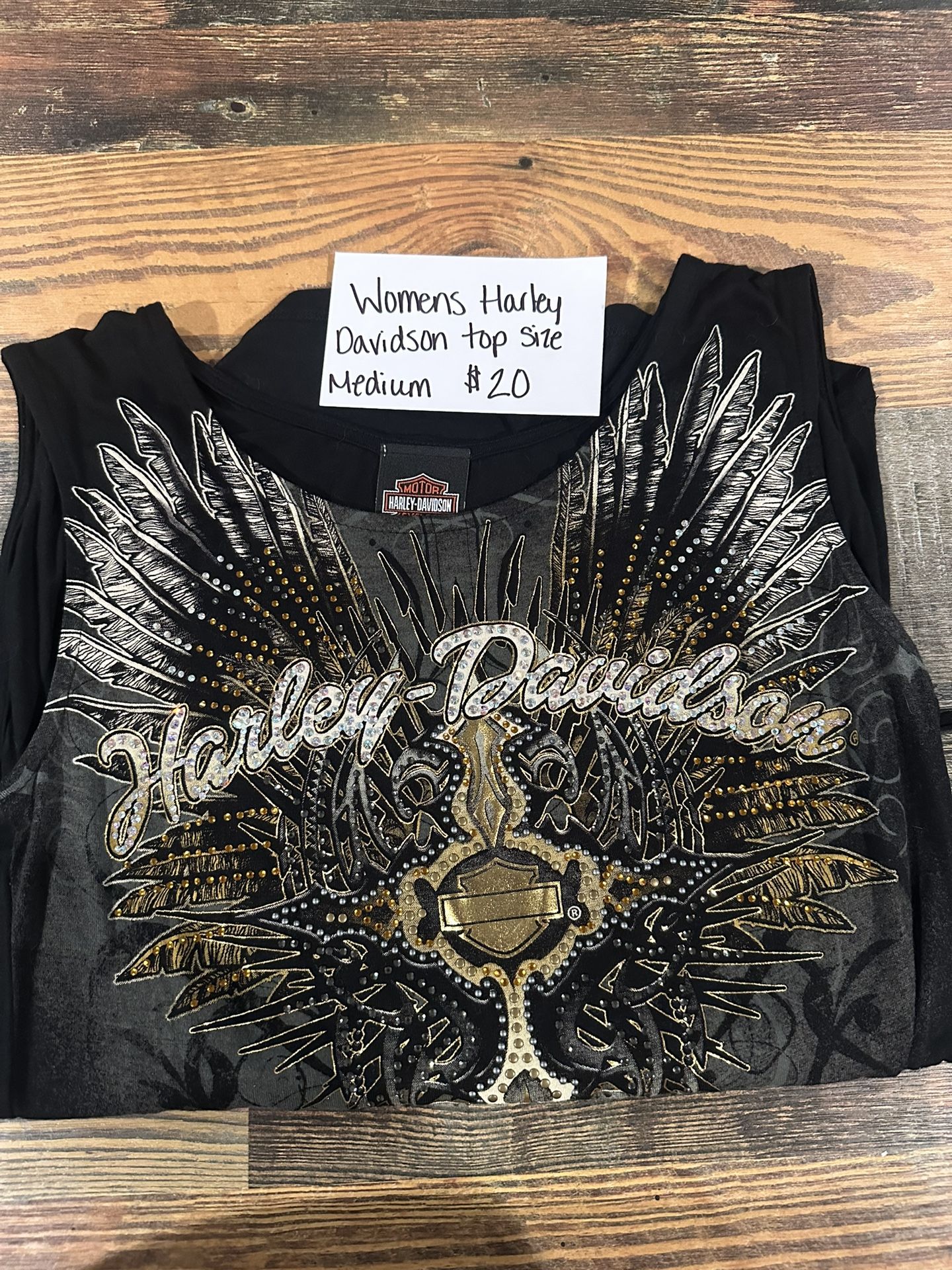 Women’s Harley Davidson Top Size Medium