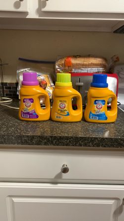 Arm & Hammer Liquid Detergent-3 Items!