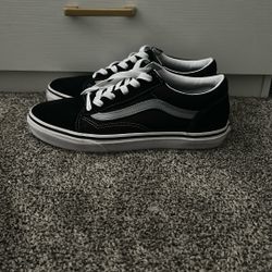 Old school Vans in great condition, only worn once