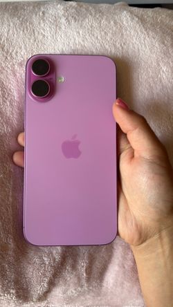 Pink iPhone 16 plus