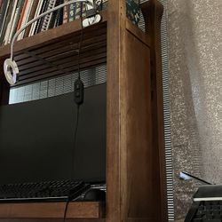 Wood Bookshelf - 5 Levels 