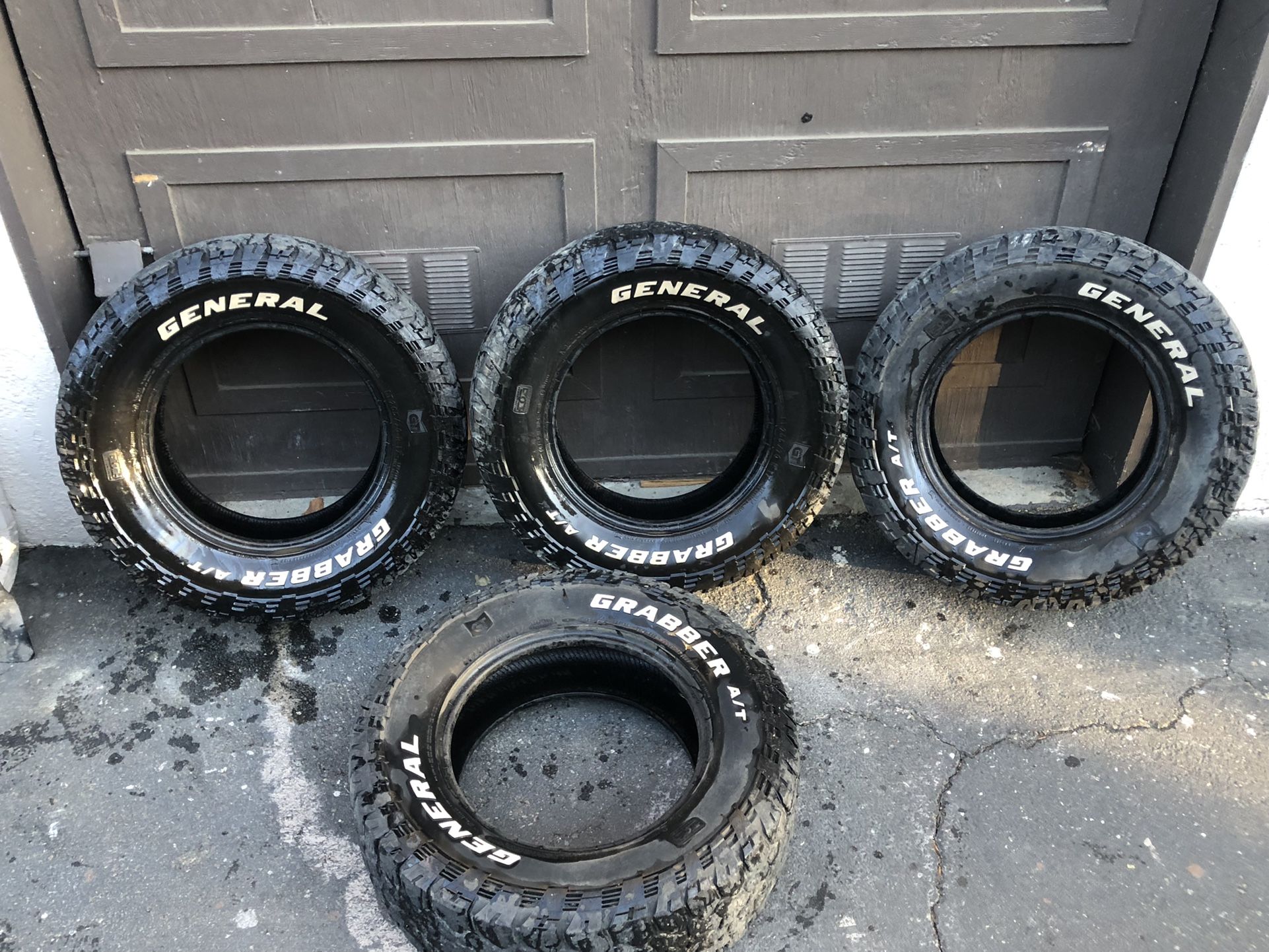 General Racing Tires General Grabber A/T 265/70-R17 Tires for Sale in Fallbrook, CA - OfferUp
