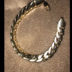 Price Drop! Cuban Bracelet 14k Gold Plated 