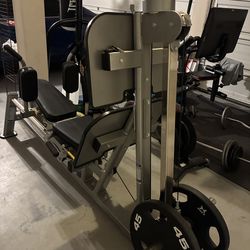 Reduced Price! Priced To Sell!Tuff  Stuff Leg Press Machine With Weight Stand