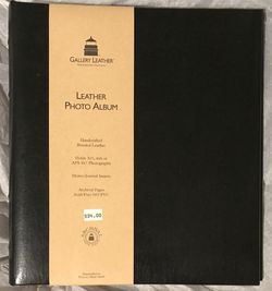 Two photo albums