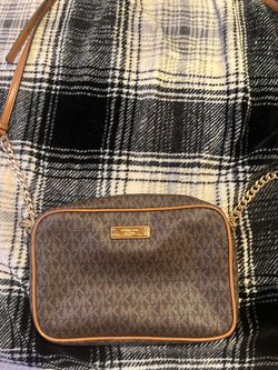 Brown Michael kors crossbody bag