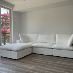 New White Cloud Sectional Couch 4pc Dupe