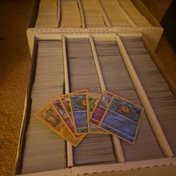 Bulk Pokémon card lot. 1000 Common, uncommon, trainer and energy cards. 