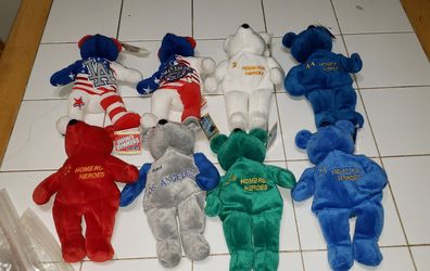 8 Dodgers baseball bean bammers $25