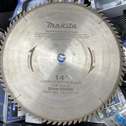MAkita 14’’ saw blade