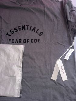 Jersey Fear Of God Essentials In Black Color. New New. Size Large