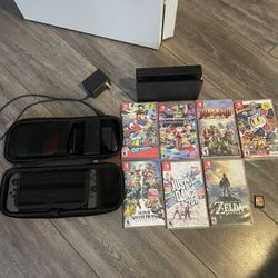 Nintendo switch V2 black (hac -001)
