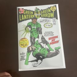 Green Lantern Green Arrow Comic Book