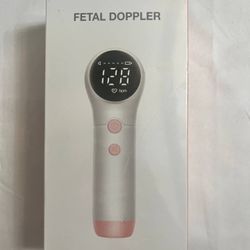 NEW Baby Doppler Hear Your Baby's Heartbeat Fetal Heart Rate Monitor BPM Detection with Gel