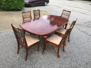Dining Table And 6 Vintage Chairs For Sale In Norfolk VA Dining Table And 6 Vintage Chairs For Sale In Norfolk VA