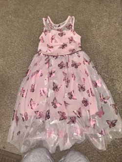 New butterfly dress