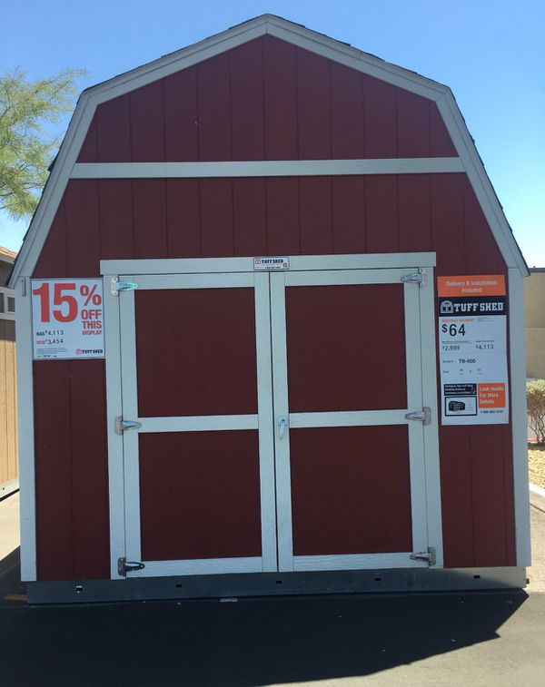 25% off tuff shed 10x12 tb-600 25% off for sale in las