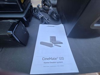 Bose Home Theater System