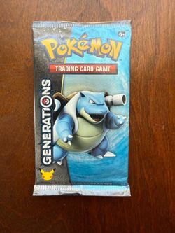Pokemon TCG generations 20th anniversary booster pack Blastoise