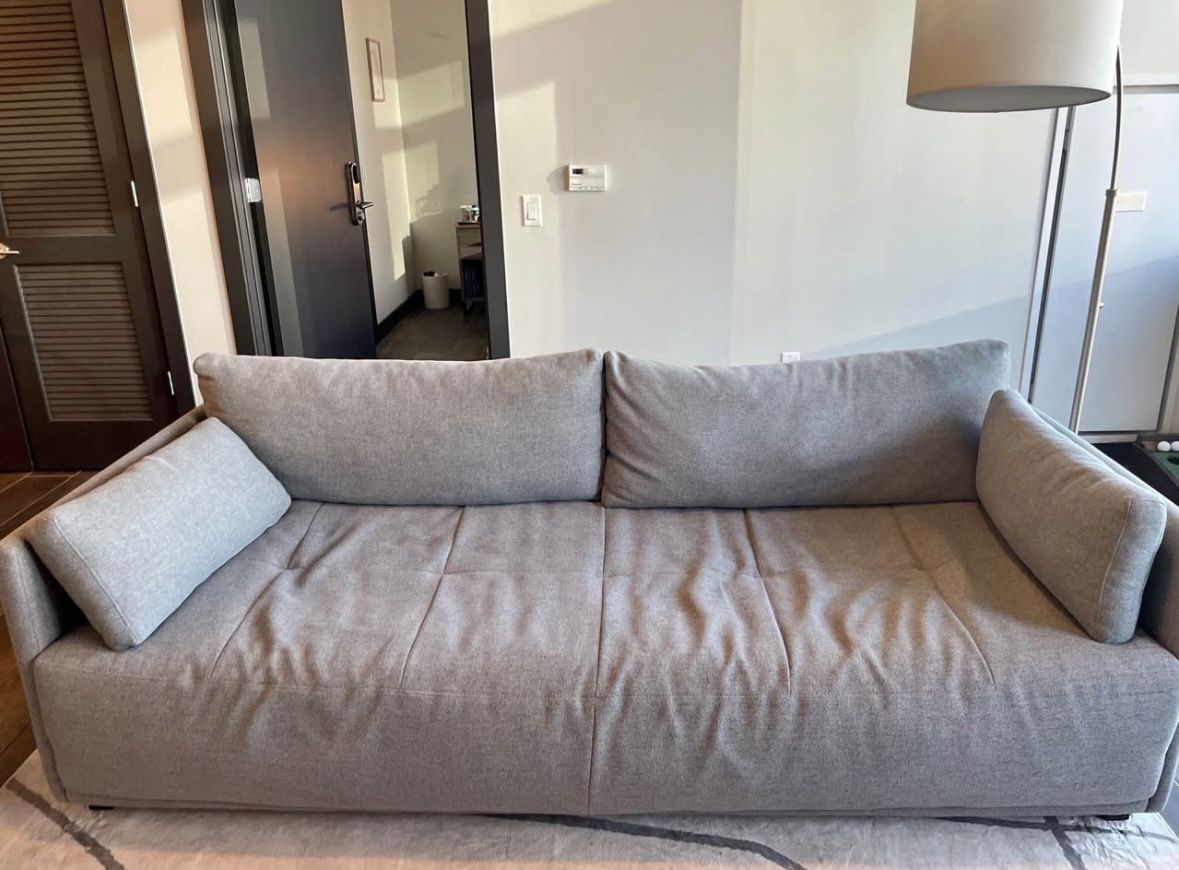 CB2 Gray Couch