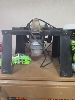 Craftsman Router Mounted in Router Table