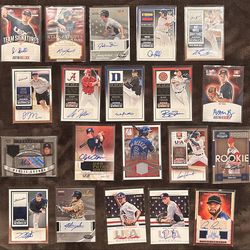 20 Autos, Patches, and Numbered Baseball Prospects