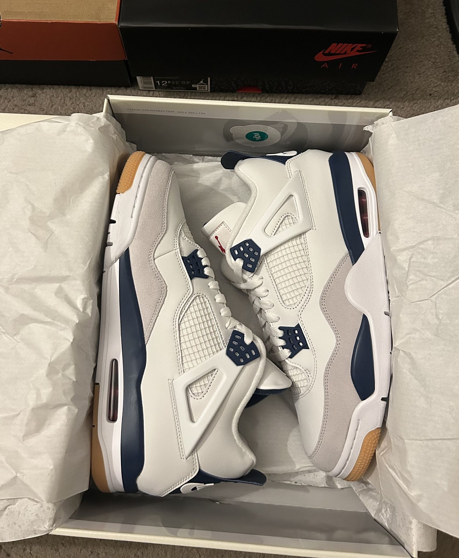 Nike SB x Air Jordan 4 Navy