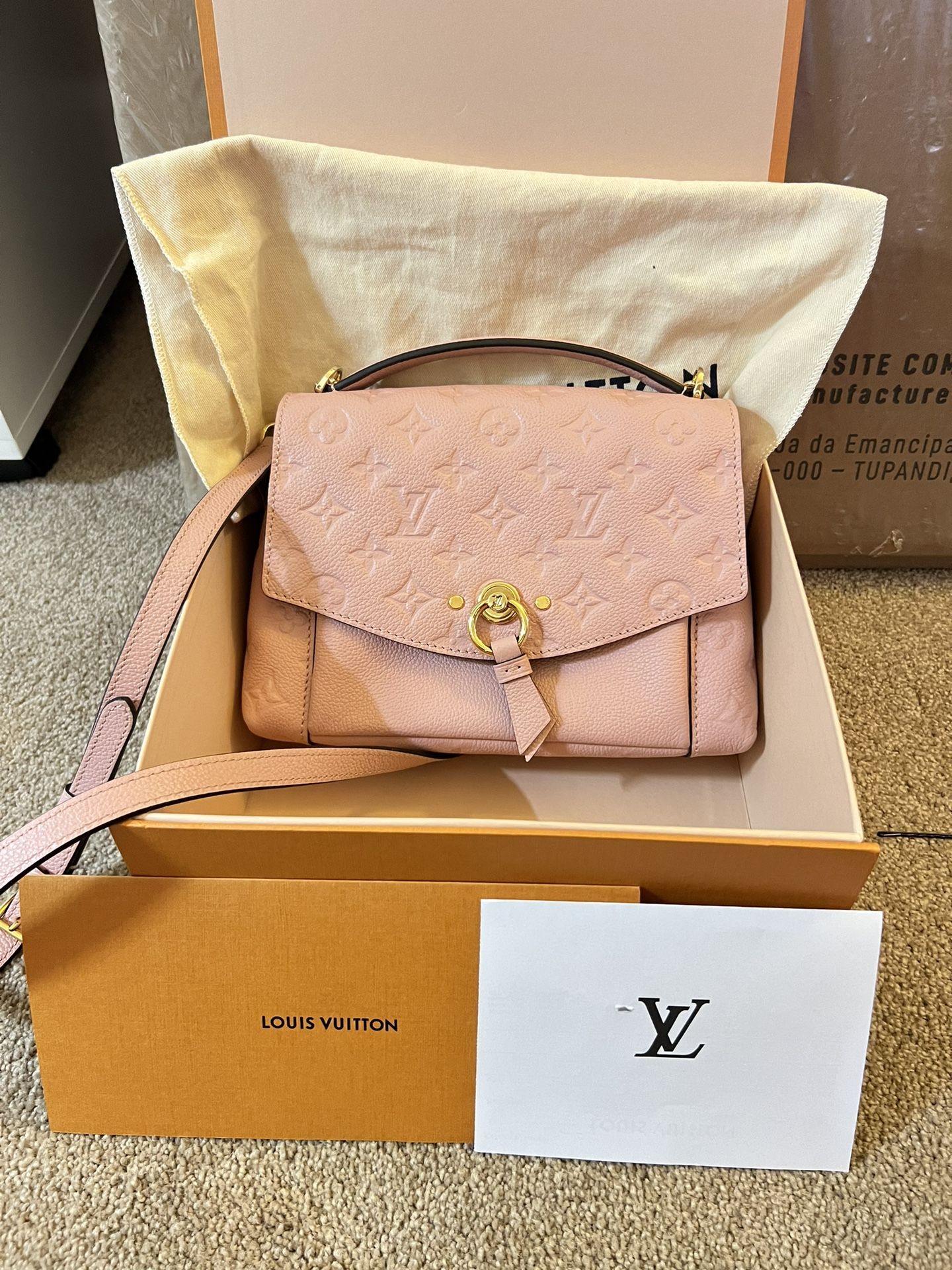 Louis Vuitton BB Blanche Like New 