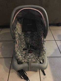 Car seat with base