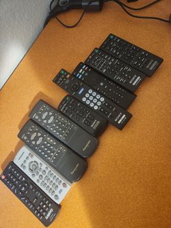 Old school tv remote controllers