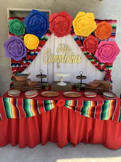 Mexican fiesta / loterÃa cumpleaños decoration