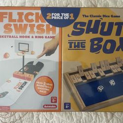 New Relatable: Flick & Swish and Shut The Box.