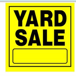 Yard SALE