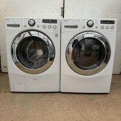 LG Washer And Electric Dryer Laundry Set 