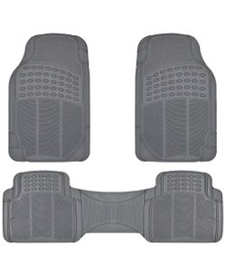 Gray 3Pieces Heavy duty PVC Mats