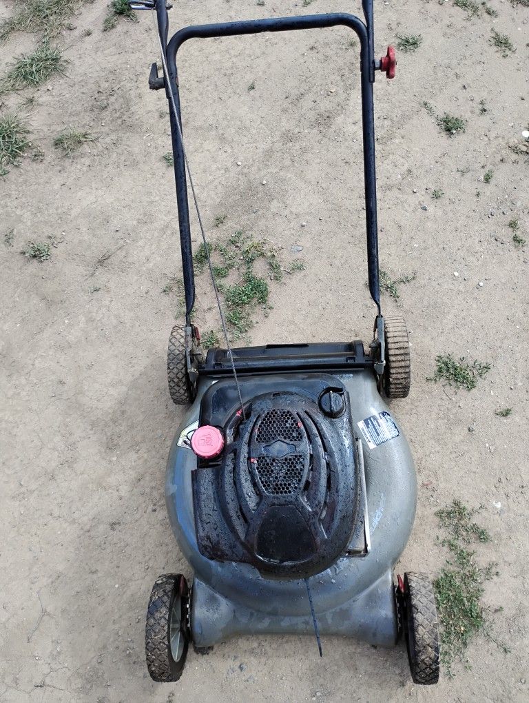 Push Mower With Pressure Washer Engine