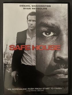 Safe House Ryan Reynolds Movie DVD/Disc