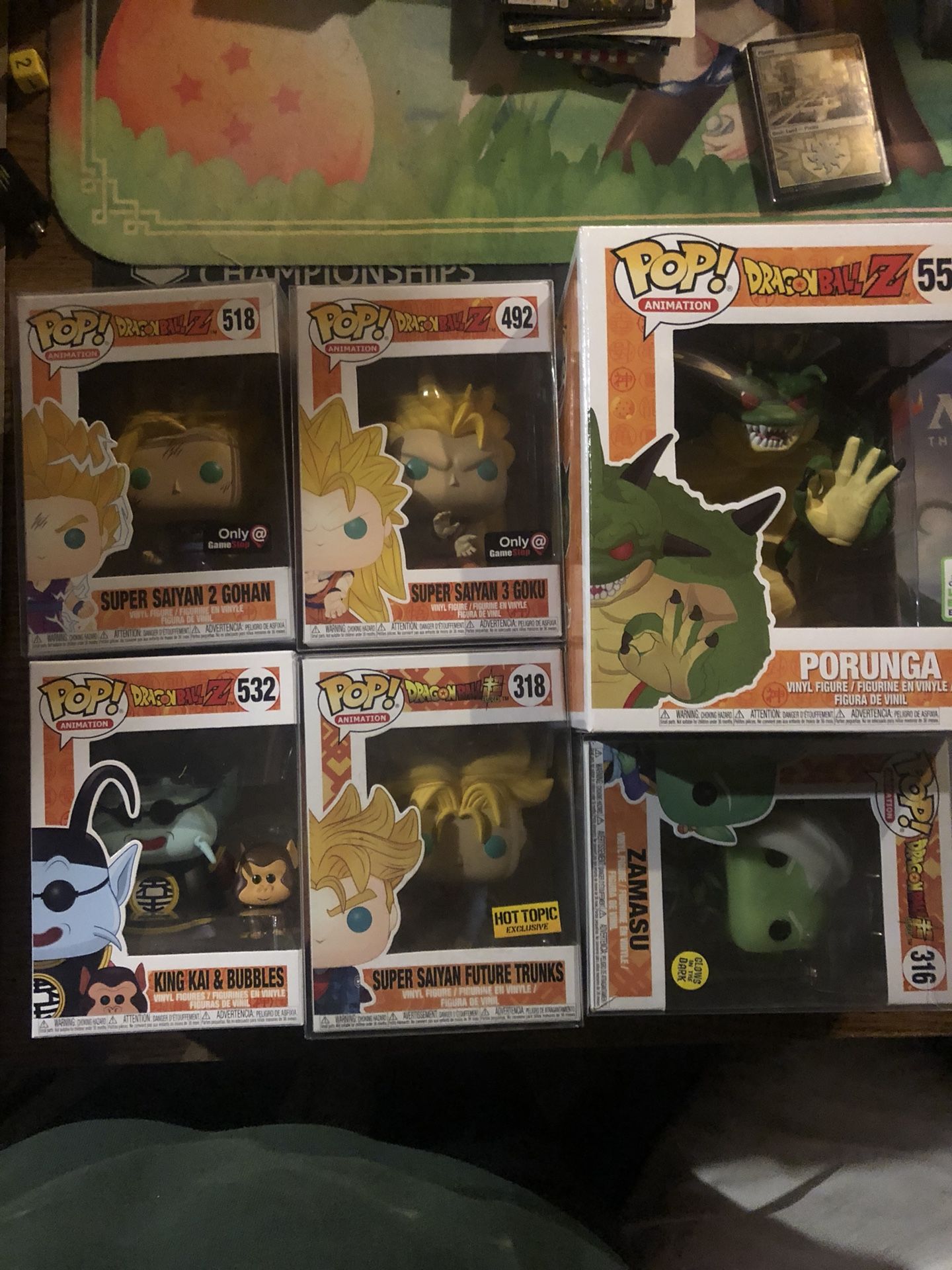 Dragon ball z funko pop lot