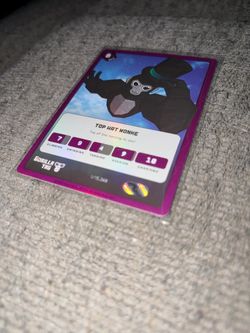 Top Hat Gorilla tag Exclusive Card.