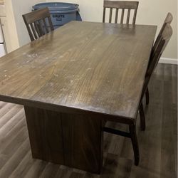 Ashley Furniture Zilmar - Medium Brown Rectangular Dining Room Table