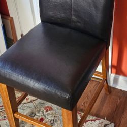 Faux Leather Bar Stool Chair  Still Available 