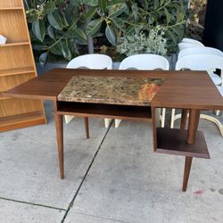 Marble Top Antique Desk