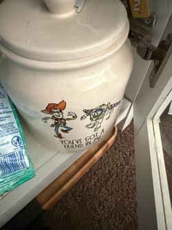 Rae Dunn Disney’s Toy Story cookie jar