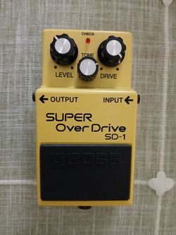 Boss SD-1 Super Overdrive pedal