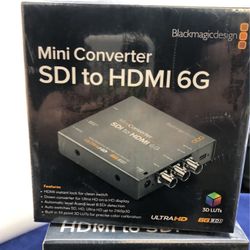 Blackmagic Design SDI to HDMI 6G Mini Converter