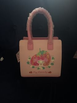 Loungefly My Melody Strawberries Mini Satchel Bag