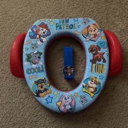 Nickelodeon PAW Patrol "One Team" Soft Potty Seat with Potty Hook