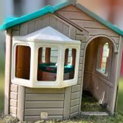 Naturally Playful Welcome Home Playhouse Step House With Doorbell