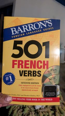 Barrons 501 French Verbs - Brand New -$12