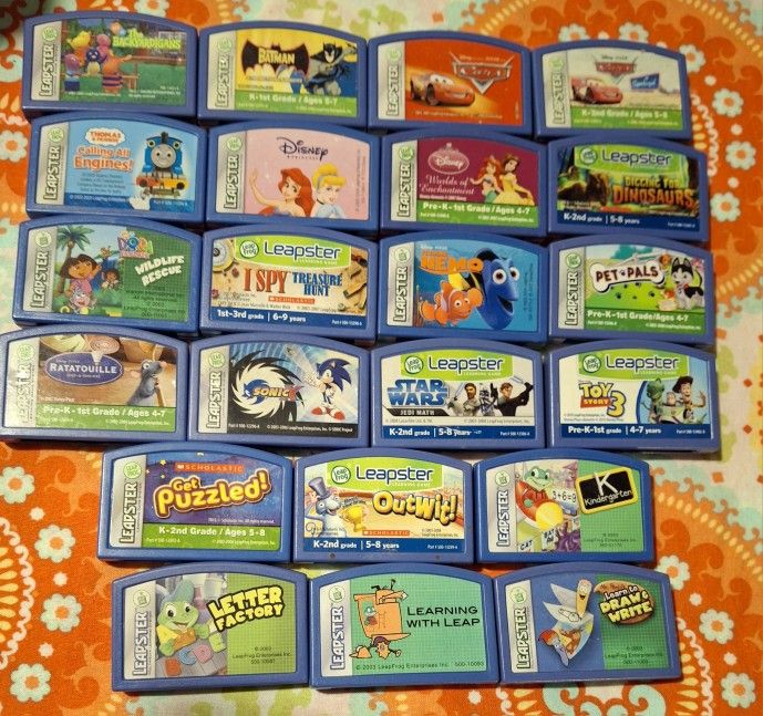 LEAP GAMES-$5 ea or 5/$20